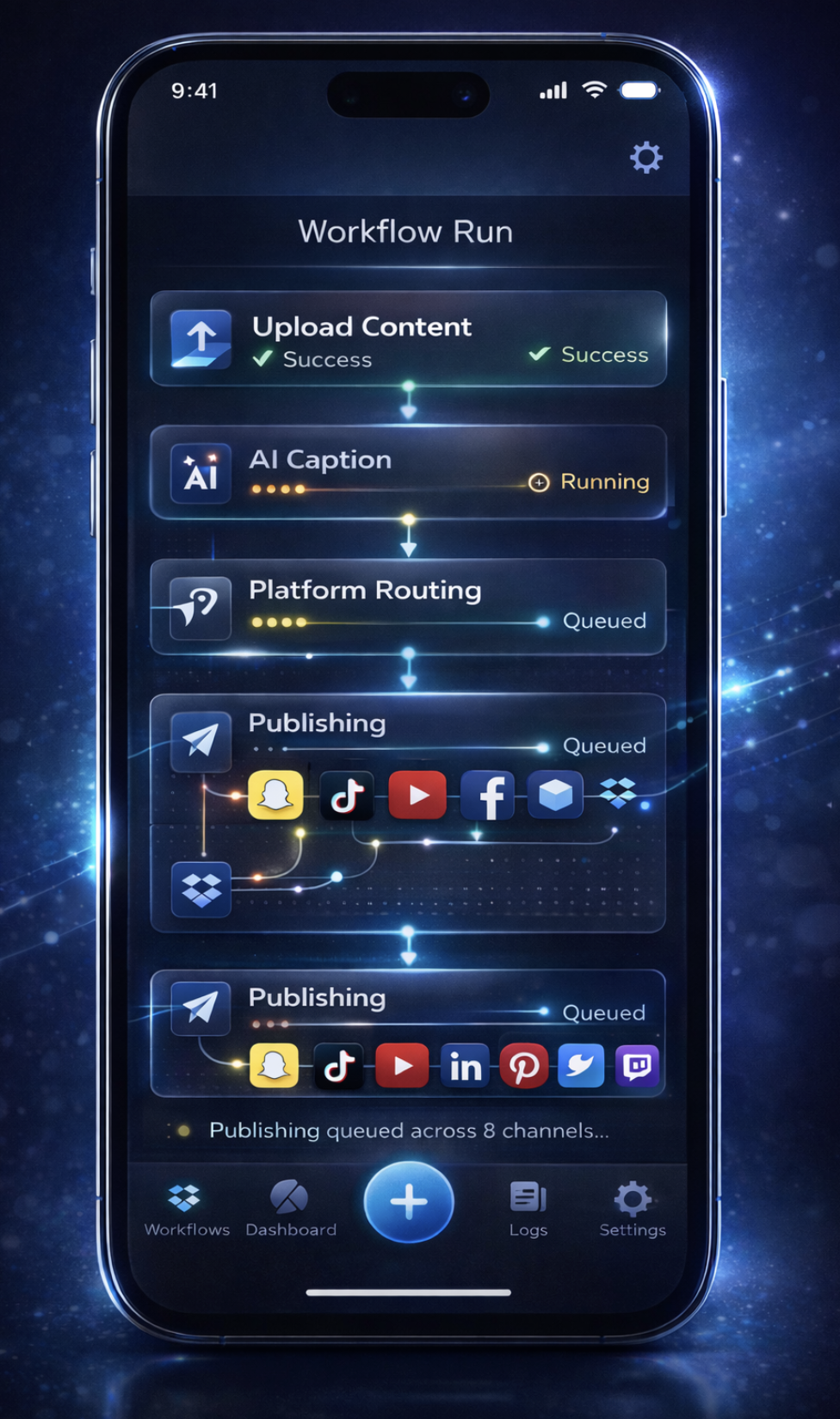 Cap AI workflow execution preview